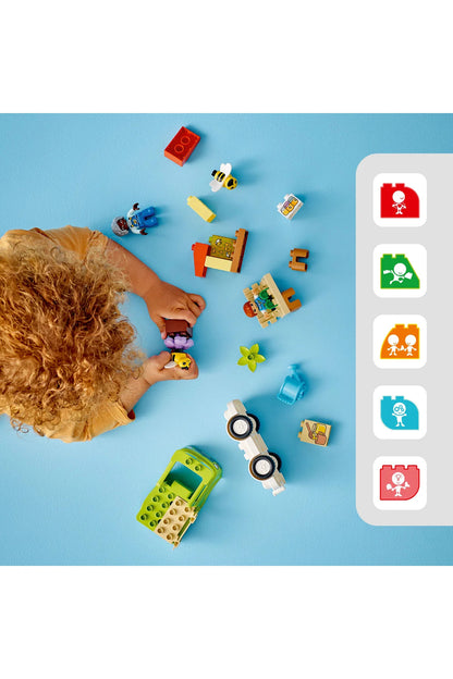 LEGO® DUPLO® Kasabası Arıların ve Arı Kovanlarının Bakımı 10419 - 2+ Eğitici Oyuncak Yapım Seti (22P)