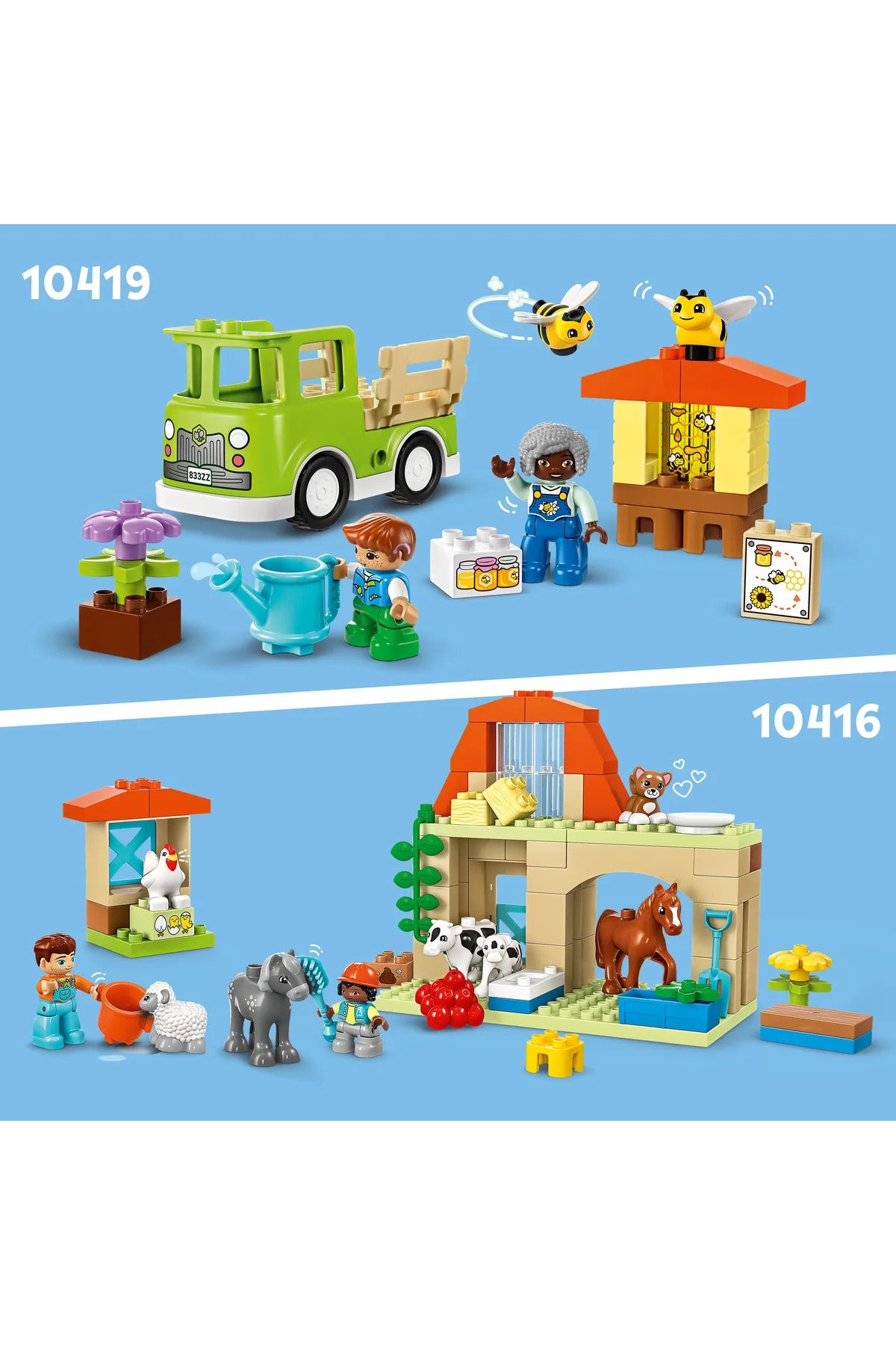 LEGO® DUPLO® Kasabası Arıların ve Arı Kovanlarının Bakımı 10419 - 2+ Eğitici Oyuncak Yapım Seti (22P)