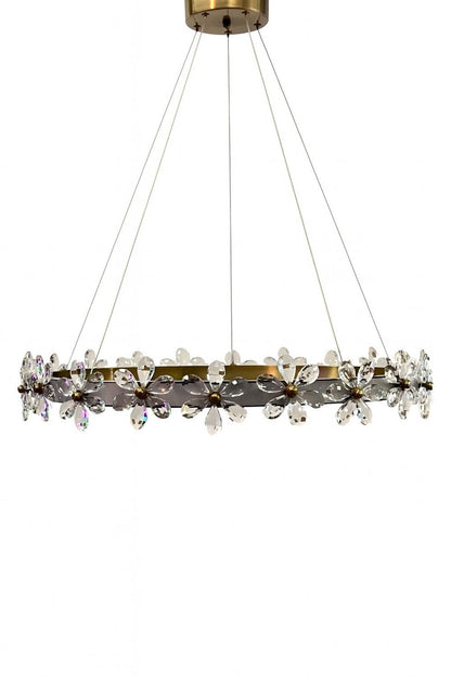 Florale Kristal Avize