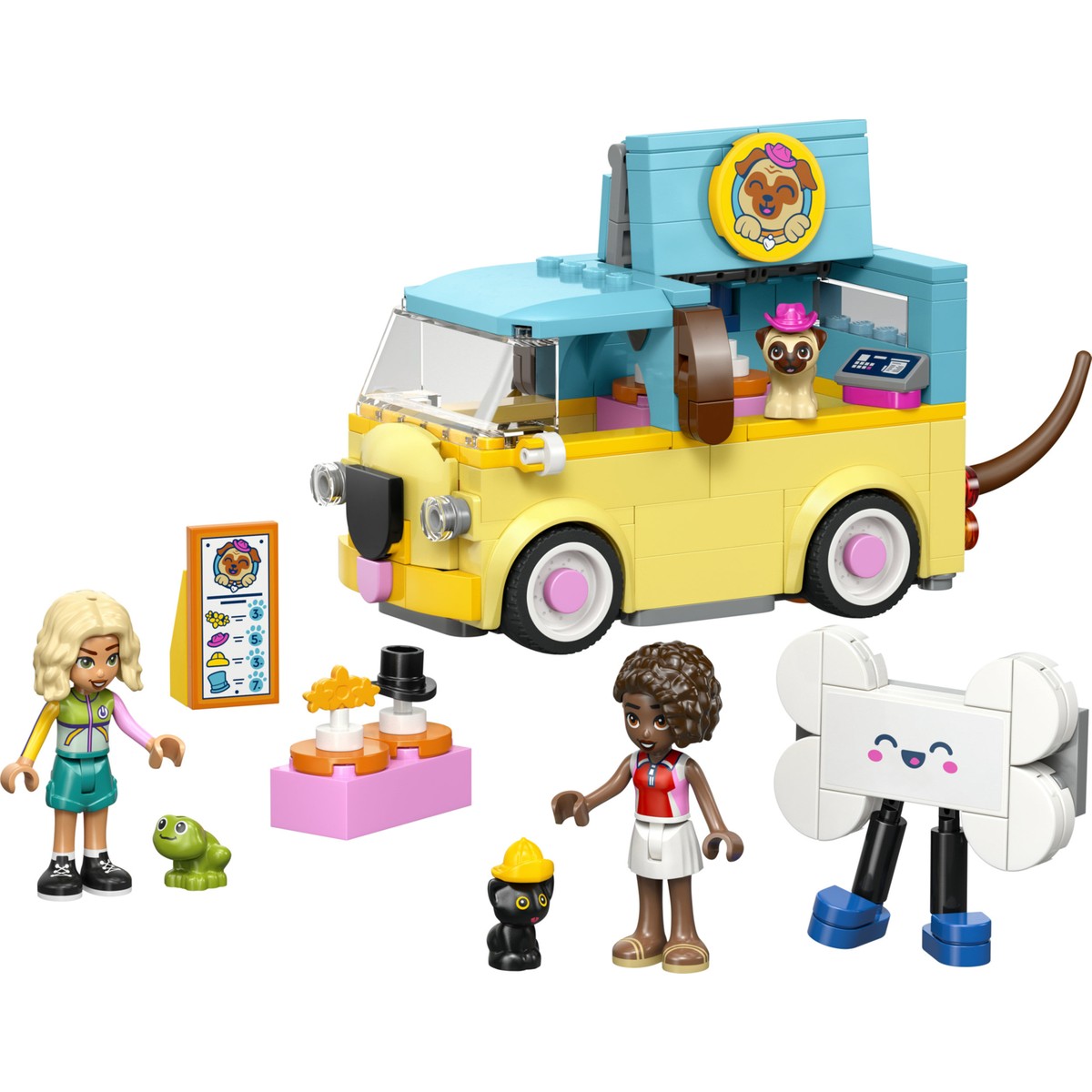 LEGO® Friends Evcil Hayvan Aksesuar Kamyoneti 42678 – 6 Yaş Üzeri Çocuklar için Yaratıcı Oyuncak Yapım Seti (237 Parça)
