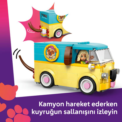 LEGO® Friends Evcil Hayvan Aksesuar Kamyoneti 42678 – 6 Yaş Üzeri Çocuklar için Yaratıcı Oyuncak Yapım Seti (237 Parça)