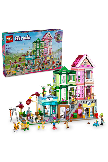 LEGO® Friends Heartlake City Daireleri ve Mağazaları 42670 - 12+ Yaratıcı Oyuncak Yapım Seti (2040P)