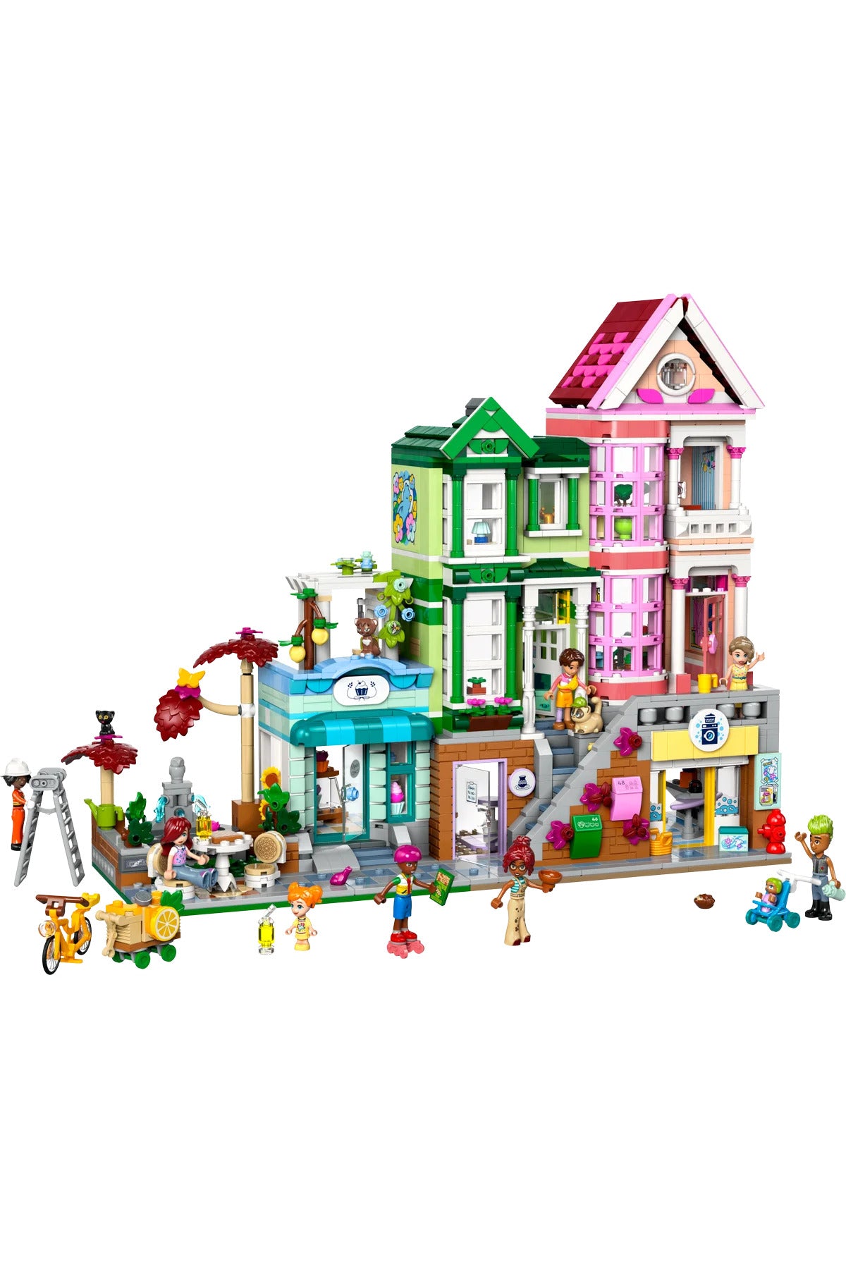 LEGO® Friends Heartlake City Daireleri ve Mağazaları 42670 - 12+ Yaratıcı Oyuncak Yapım Seti (2040P)