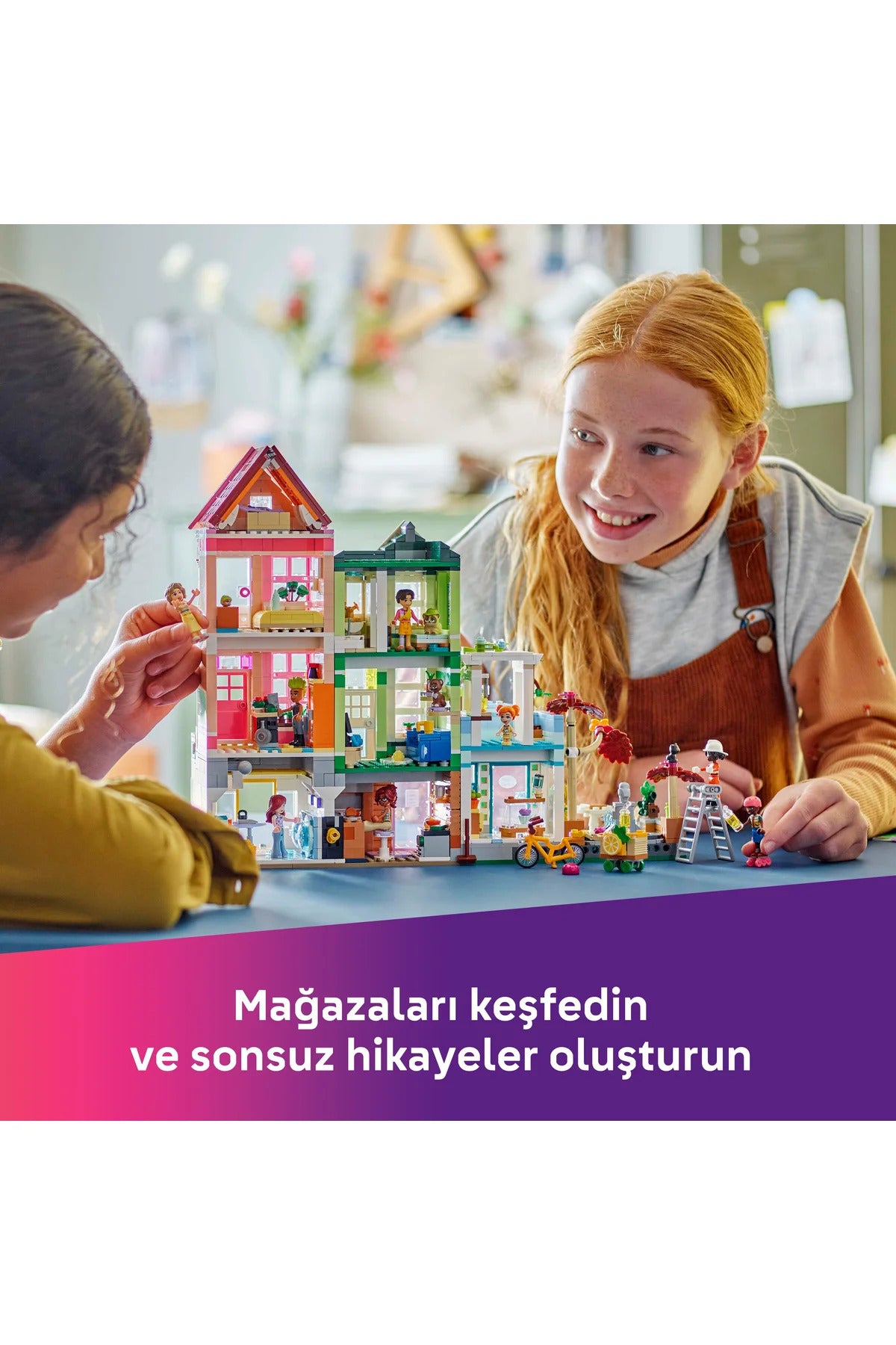 LEGO® Friends Heartlake City Daireleri ve Mağazaları 42670 - 12+ Yaratıcı Oyuncak Yapım Seti (2040P)