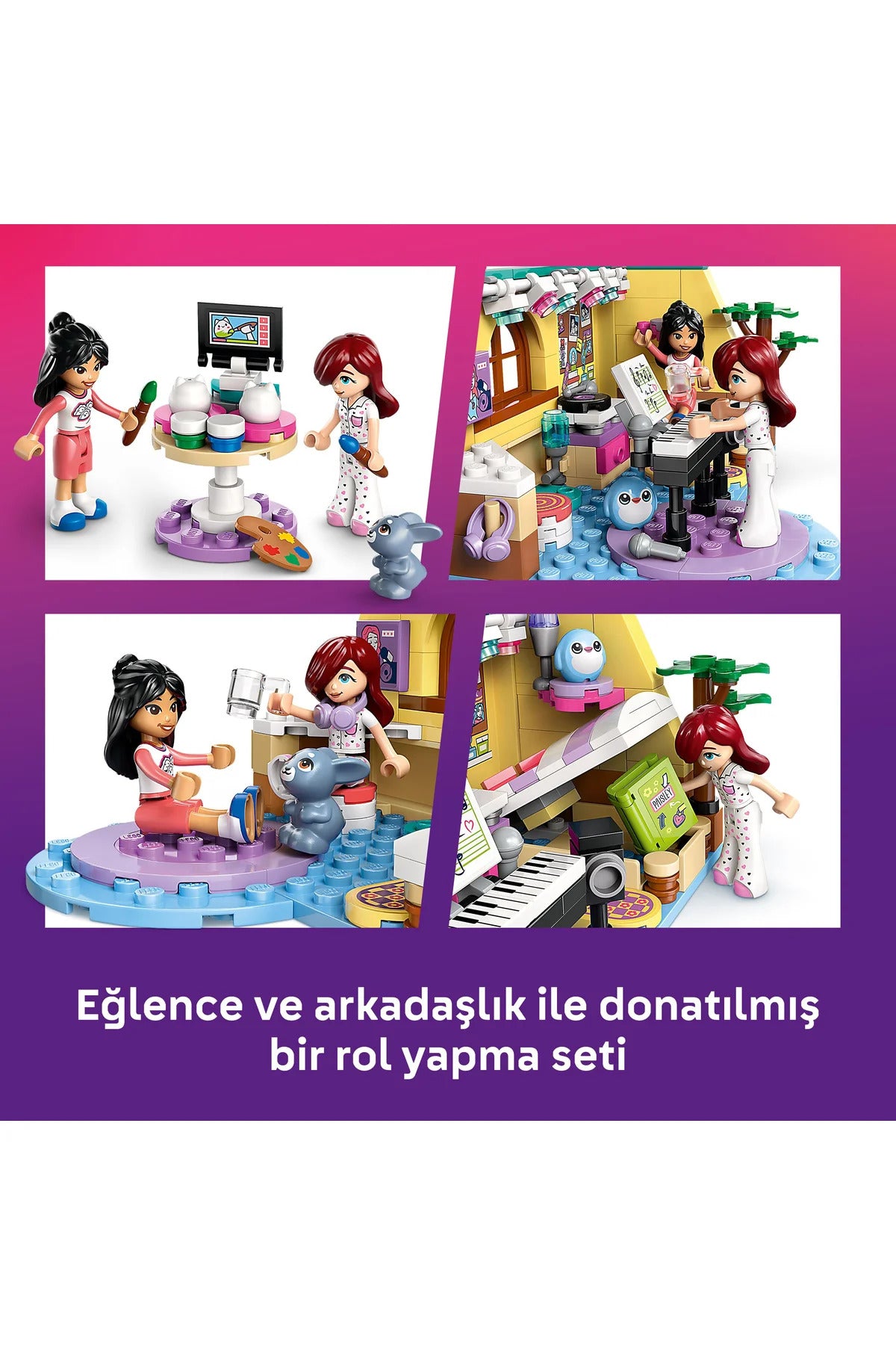 LEGO® Friends Paisley’nin Odası 42647 - 6+ Çocuklar için Mini Bebek İçeren Oyuncak Yapım Seti (199P)