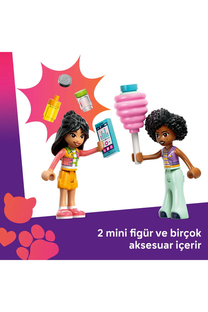 LEGO® Friends Pamuk Şeker Standı ve Scooter 42643 - 6+ Çocuklar için Yaratıcı Oyuncak Yapım Seti (110P)