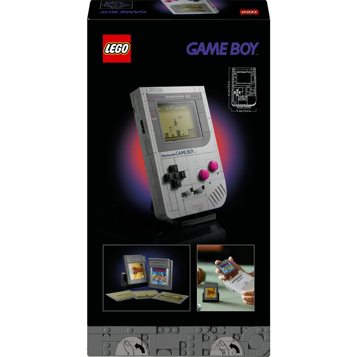 LEGO® Game Boy™ 72046 - Yetişkin Nintendo® Hayranları Için Yaratıcı Model Yapım Seti (421 Parça)
