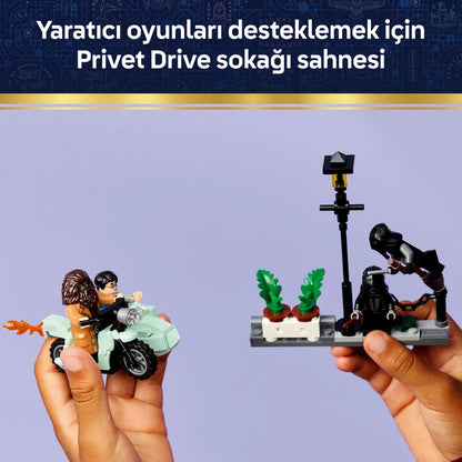 LEGO® Harry Potter™ Hagrid™ ve Harry’nin Privet Drive Kaçışı 76459 - 8+ Yaş için Yaratıcı Oyuncak Yapım Seti (124 Parça)