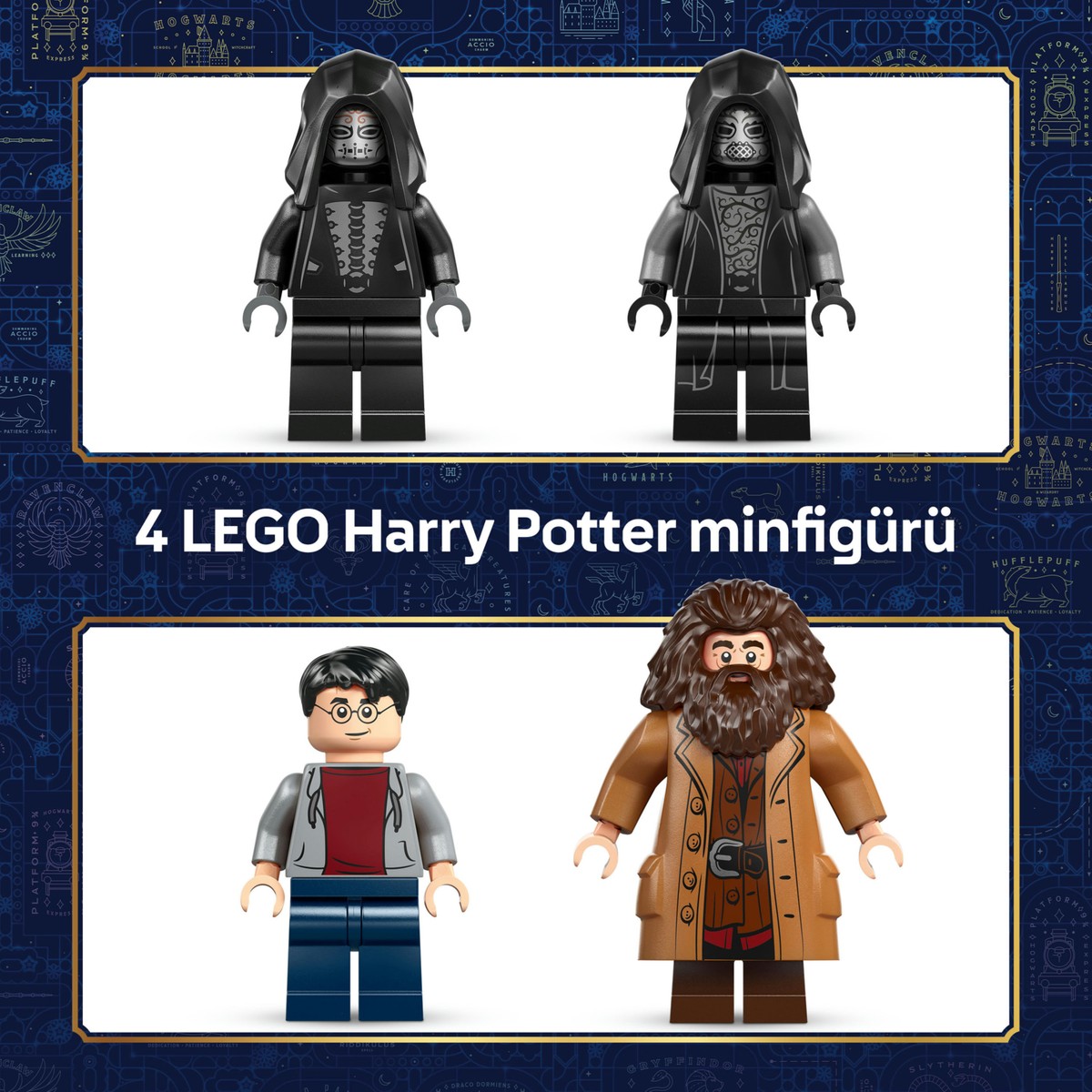 LEGO® Harry Potter™ Hagrid™ ve Harry’nin Privet Drive Kaçışı 76459 - 8+ Yaş için Yaratıcı Oyuncak Yapım Seti (124 Parça)