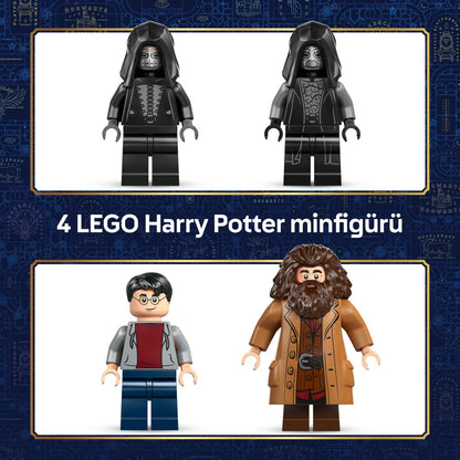 LEGO® Harry Potter™ Hagrid™ ve Harry’nin Privet Drive Kaçışı 76459 - 8+ Yaş için Yaratıcı Oyuncak Yapım Seti (124 Parça)