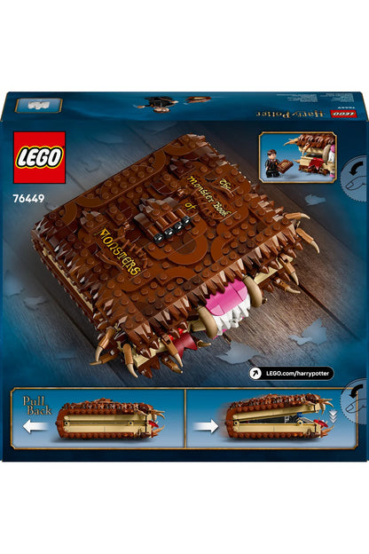 LEGO ® Harry Potter™ Isıran Canavar Kitap 76449 - 9+ Çocuklar için Yaratıcı Oyuncak Yapım Seti (518P)