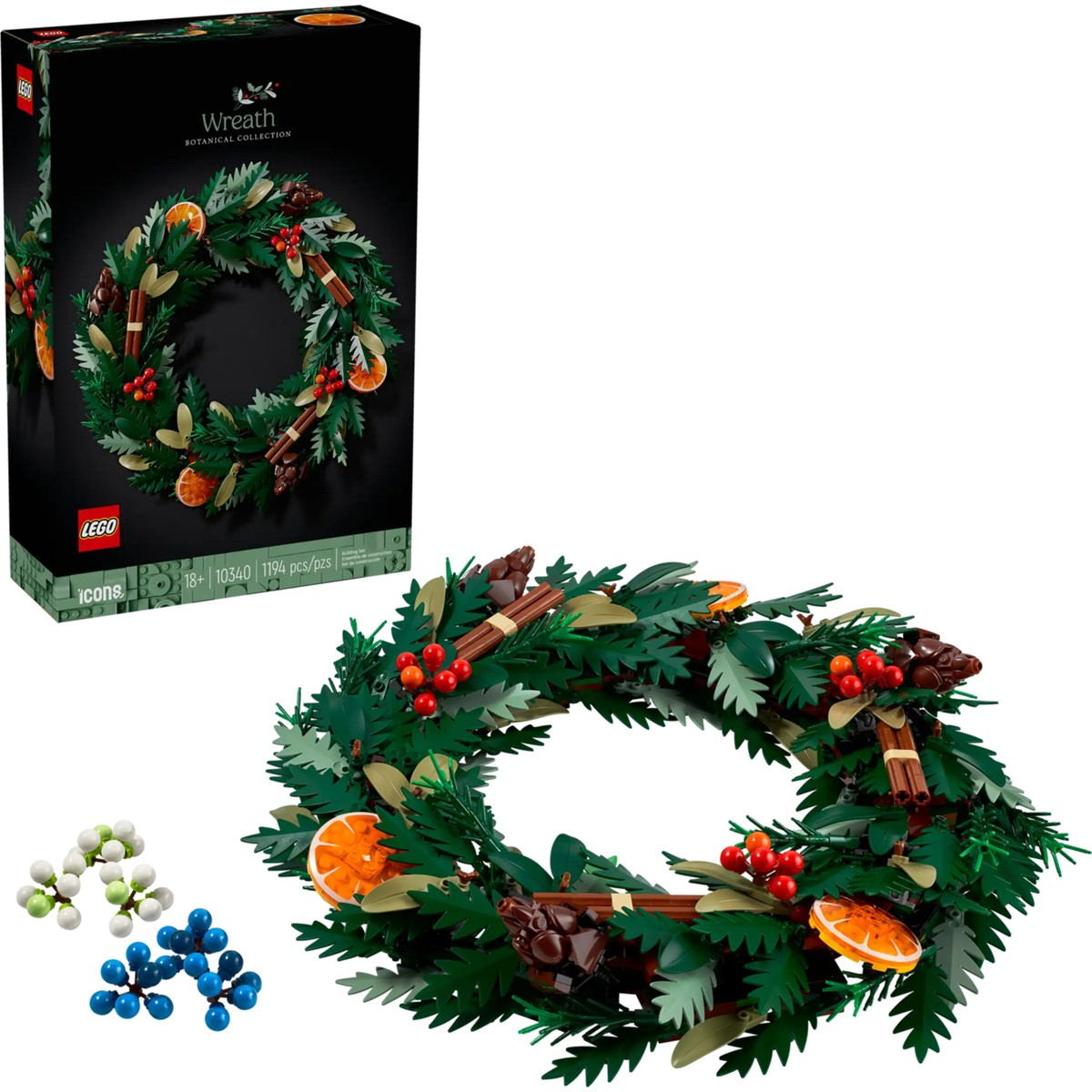 LEGO®Icons Art&deco - 10340 Wreath (1194 Parça)