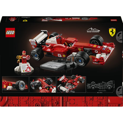 Icons Ferrari F2004 ve Michael Schumacher 11375 - Yetişkinler Için Sergileme Standı Içeren Model Yapım Seti (735 Parça)