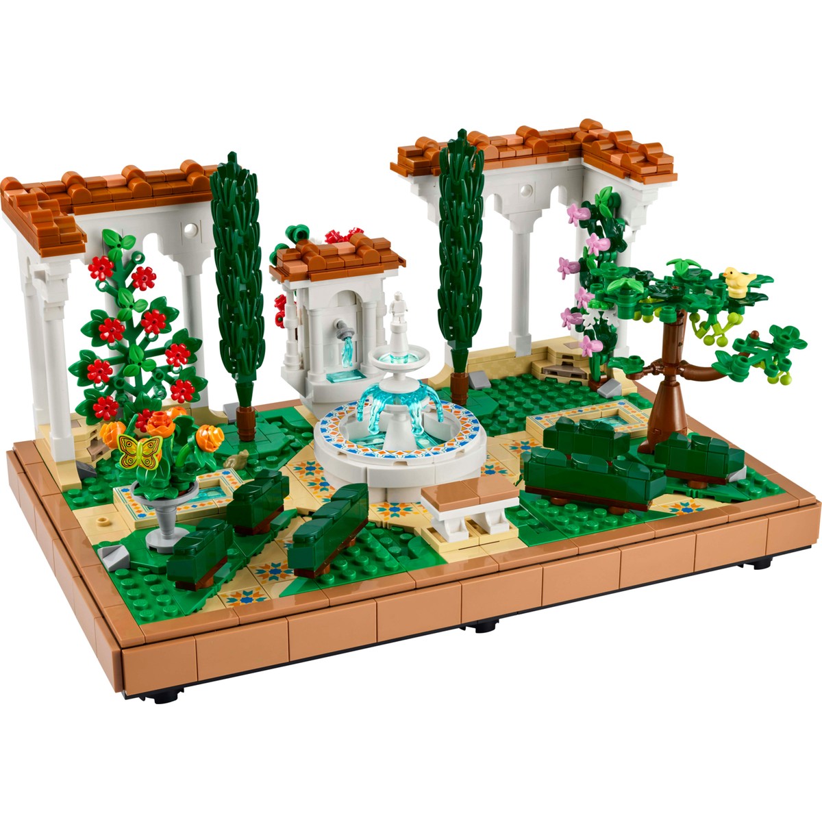 LEGO® Icons Fıskiyeli Bahçe 10359 - Yetişkinler için Model Yapım Seti (1302 Parça)