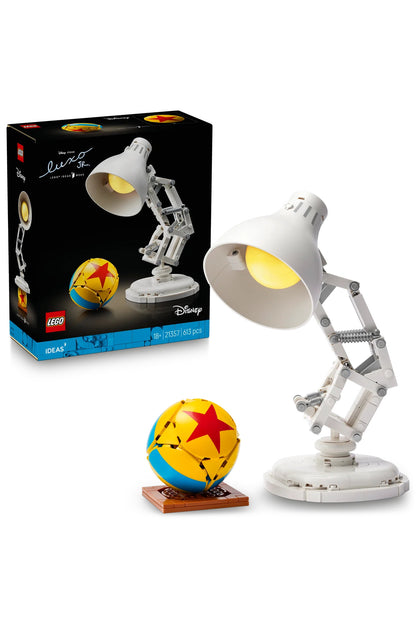 LEGO® Ideas | Disney Pixar Luxo Jr. 21357 - Yetişkinler için Koleksiyonluk Model Yapım Seti (613P)