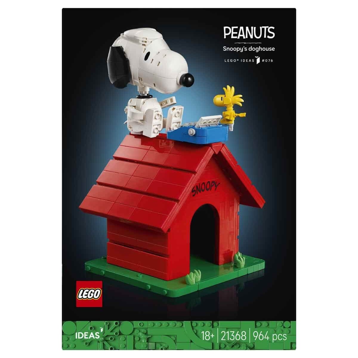 LEGO® Ideas Peanuts: Snoopy'nin Köpek Kulübesi 21368 - Yetişkinler