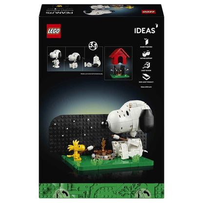 LEGO® Ideas Peanuts: Snoopy’nin Köpek Kulübesi 21368 - Yetişkinler Için Nostaljik Dekoratif Model Yapım Seti (964 Parça)