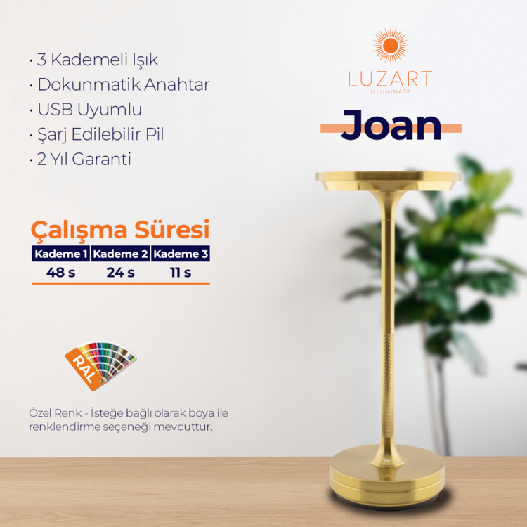 Joan (Manyetik Şarj Kasetli)