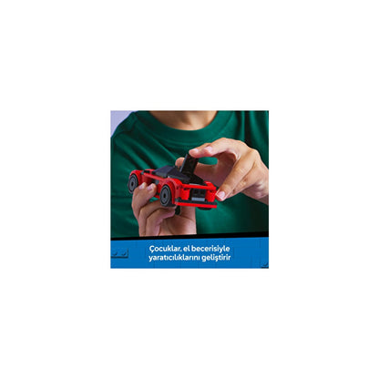 LEGO® Kırmızı Spor Araba 60448 109 Parça Çocuklar İçin Eğlenceli Oyun Seti