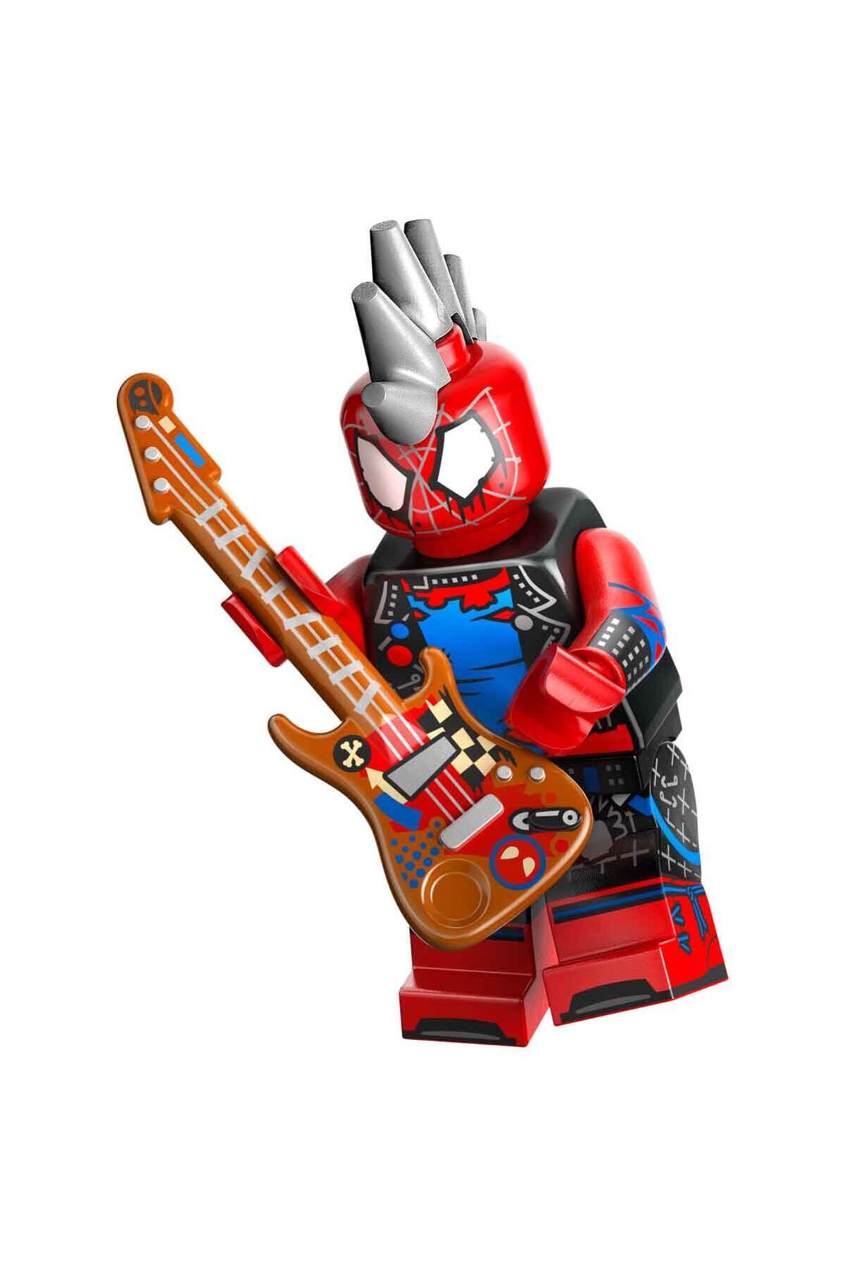 LEGO ®Marvel 71050 Spıder Man Across The Spıder Verse Minifigür 12'li Tam Set Spıderman Örümcek Adam