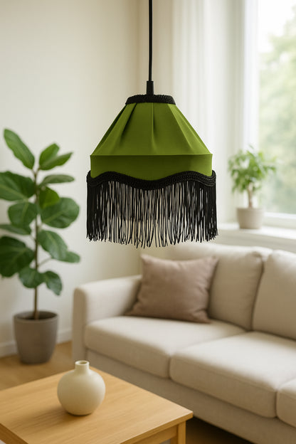 Luna Sarkıt Avize – Virella (Yeşil & Siyah)