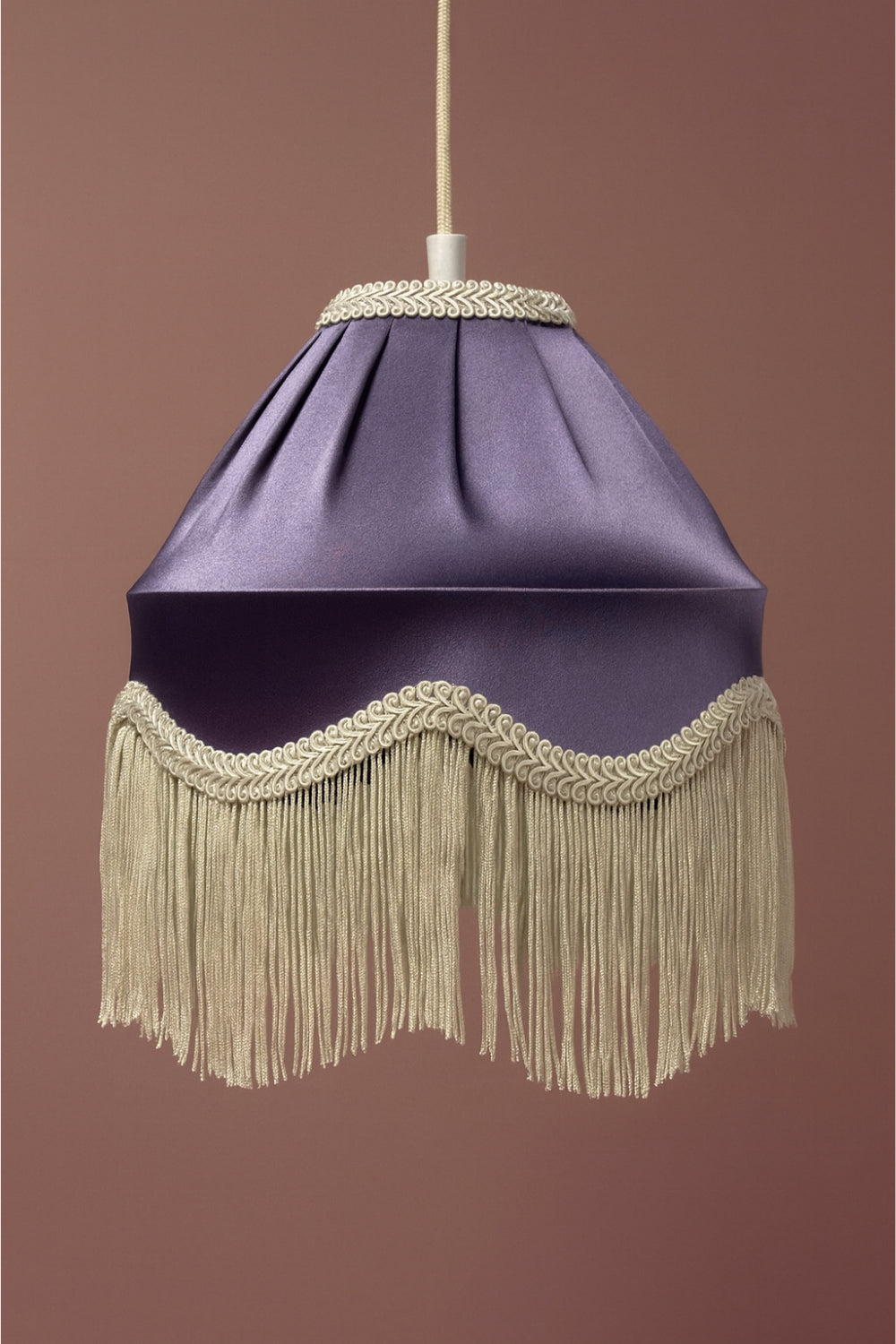 Luna Sarkıt Avize – Carol (Mor & Krem)