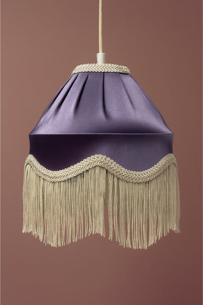 Luna Sarkıt Avize – Carol (Mor & Krem)