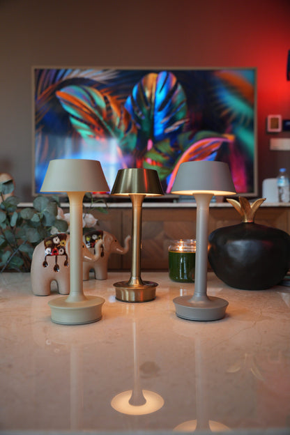 Luzart Signature Shadow – Şarjlı Masa Lambası Koleksiyonu