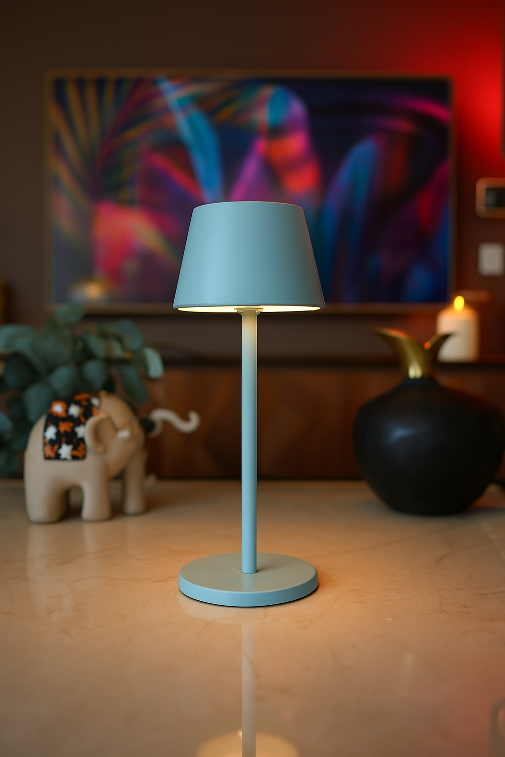 LuzArt Touch Series-Modern Tasarımlı Şarjlı Masa Lambaları