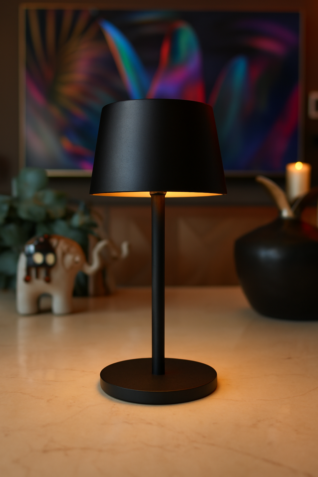 LuzArt Touch Series-Modern Tasarımlı Şarjlı Masa Lambaları