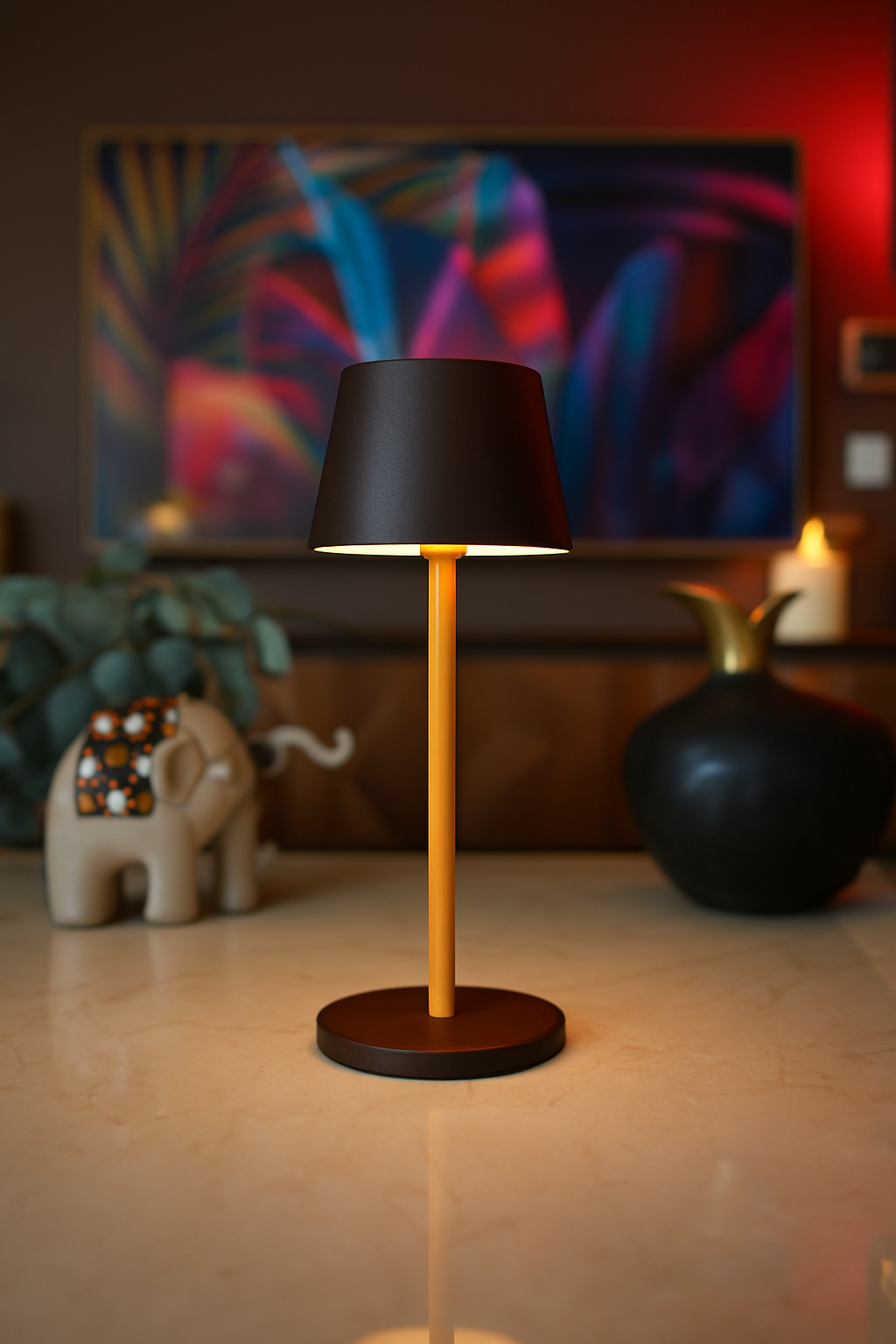 LuzArt Touch Series-Modern Tasarımlı Şarjlı Masa Lambaları