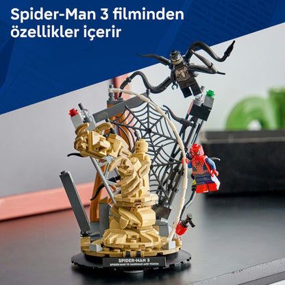 LEGO® ǀ Marvel Efsanevi Savaş: Örümcek Adam, Kum Adam’a Karşı 76334 - 9+ için Yaratıcı Oyuncak Yapım Seti (201 Parça)
