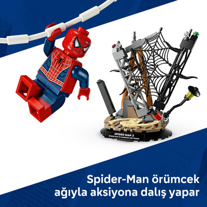 LEGO® ǀ Marvel Efsanevi Savaş: Örümcek Adam, Kum Adam’a Karşı 76334 - 9+ için Yaratıcı Oyuncak Yapım Seti (201 Parça)