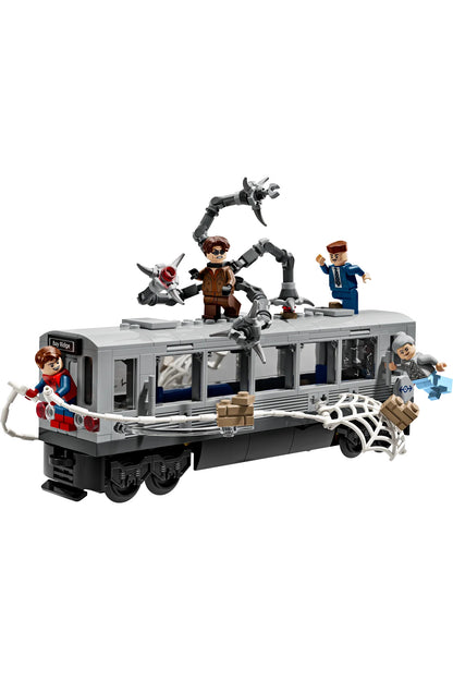 LEGO ® ǀ Marvel Örümcek Adam ile Doktor Oktopus Metro Sahnesi 76321 - 9+ Oyuncak Yapım Seti (393P)