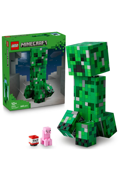 LEGO® Minecraft® Creeper™ 21276 - 10+ Çocuklar için Yaratıcı Oyuncak Yapım Seti (665P)