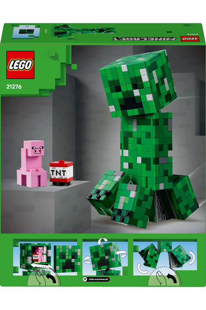LEGO® Minecraft® Creeper™ 21276 - 10+ Çocuklar için Yaratıcı Oyuncak Yapım Seti (665P)