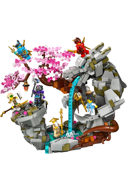 LEGO® NINJAGO® Ejderha Taşı Tapınağı 71819 - 13+ Gençler için Yaratıcı Oyuncak Yapım Seti (1212P)