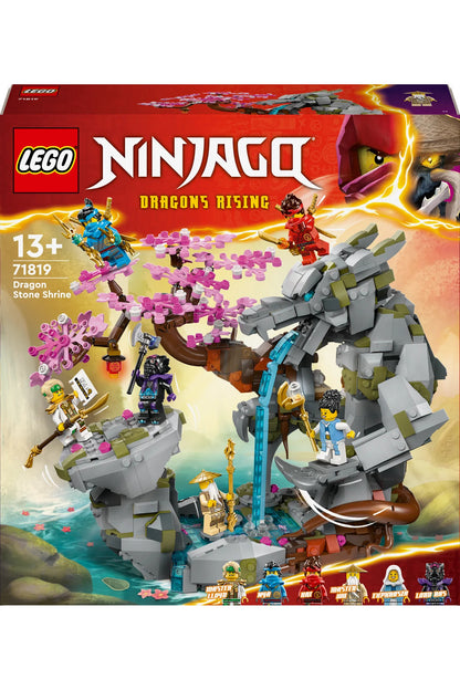 LEGO® NINJAGO® Ejderha Taşı Tapınağı 71819 - 13+ Gençler için Yaratıcı Oyuncak Yapım Seti (1212P)
