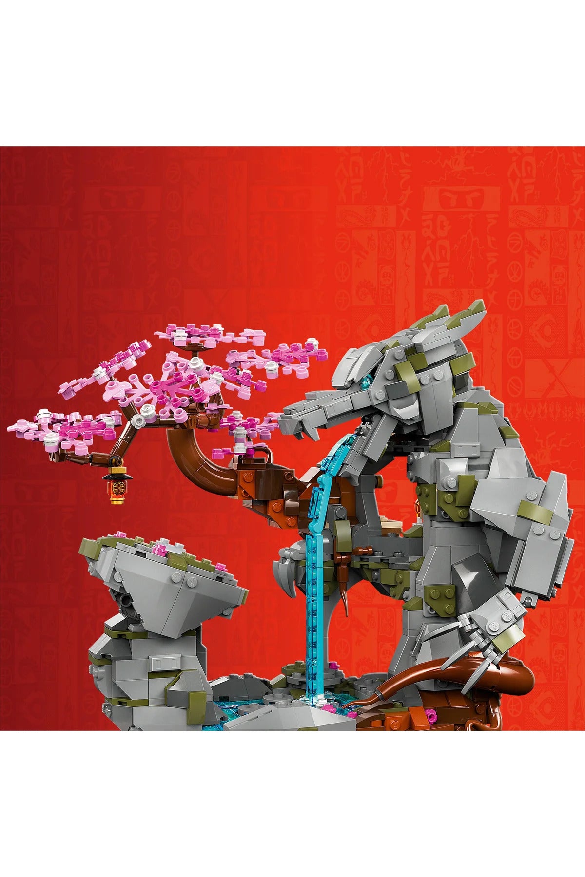 LEGO® NINJAGO® Ejderha Taşı Tapınağı 71819 - 13+ Gençler için Yaratıcı Oyuncak Yapım Seti (1212P)