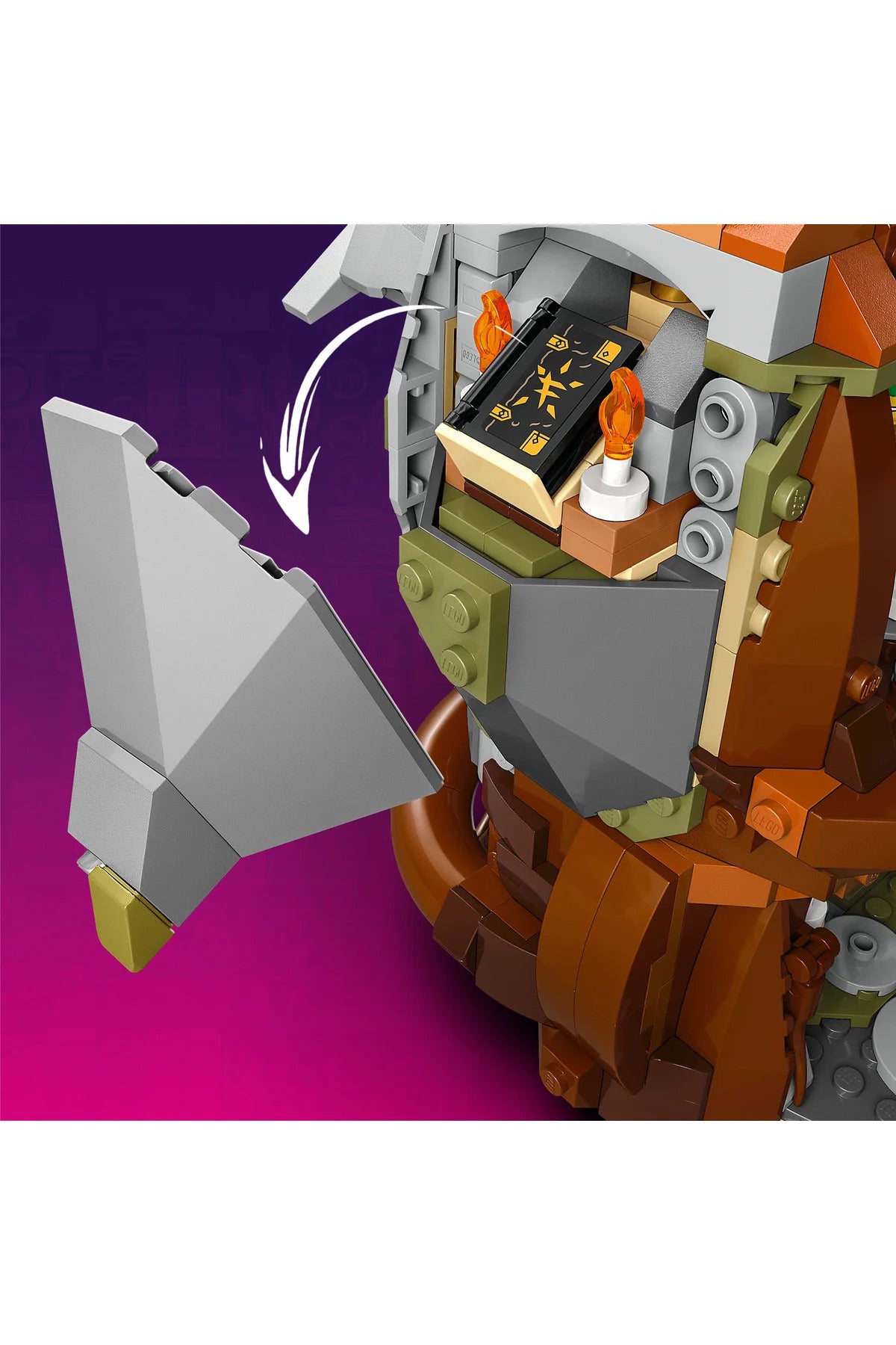 LEGO® NINJAGO® Ejderha Taşı Tapınağı 71819 - 13+ Gençler için Yaratıcı Oyuncak Yapım Seti (1212P)