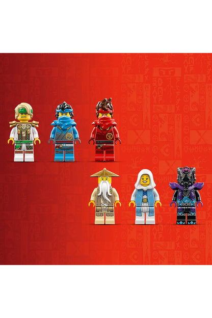 LEGO® NINJAGO® Ejderha Taşı Tapınağı 71819 - 13+ Gençler için Yaratıcı Oyuncak Yapım Seti (1212P)