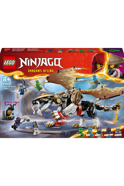 LEGO ® NINJAGO® Usta Ejderha Egalt 71809 - 8+ Çocuklar için Yaratıcı Oyuncak Yapım Seti (532P)