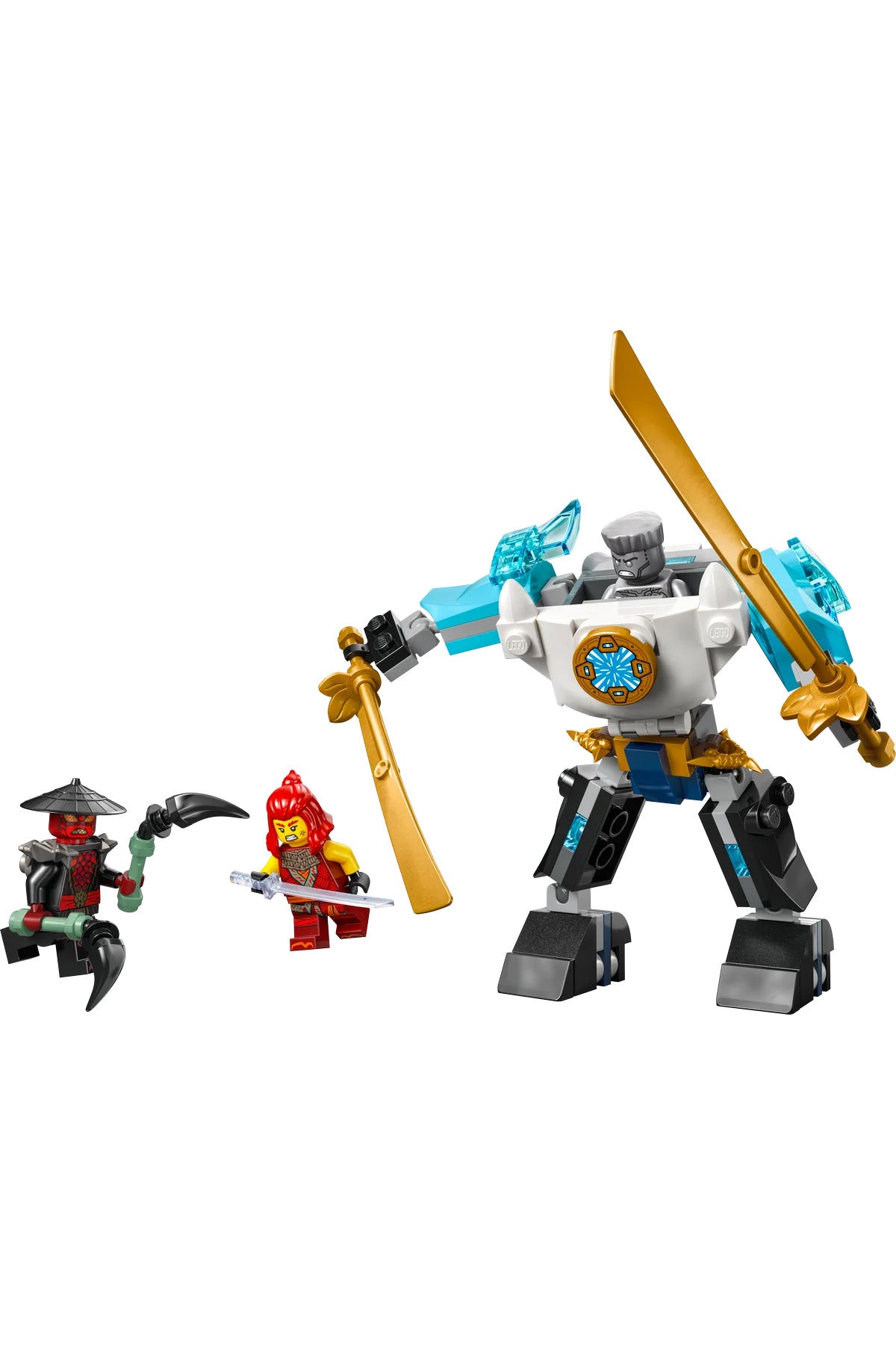 LEGO ® NINJAGO® Zane’in Savaş Zırhı Mech’i 71827 - 6+ Çocuklar için Yaratıcı Oyuncak Yapım Seti (92P)