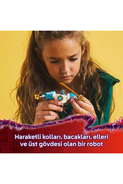 LEGO ® NINJAGO® Zane’in Savaş Zırhı Mech’i 71827 - 6+ Çocuklar için Yaratıcı Oyuncak Yapım Seti (92P)