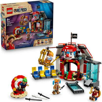 LEGO® ONE PIECE Palyaço Buggy'nin Sirk Çadırı 75637 – 8 Yaş ve Üzeri Çocuklar için Oyuncak Yapım Seti(573 Parça)