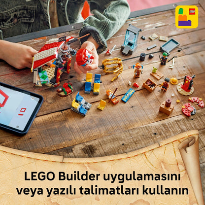 LEGO® ONE PIECE Palyaço Buggy'nin Sirk Çadırı 75637 – 8 Yaş ve Üzeri Çocuklar için Oyuncak Yapım Seti(573 Parça)