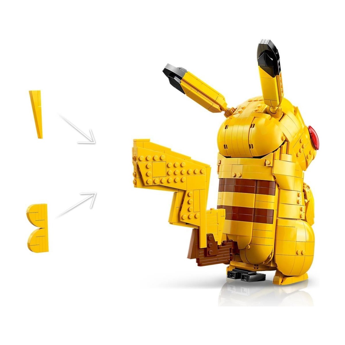 LEGO® Pokémon™ Pikachu ve Poké Topu 72152 - Yetişkinler için Duruşu Ayarlanabilir Figür İçeren Video Oyunu Modeli Yapım Seti (2050 Parça)