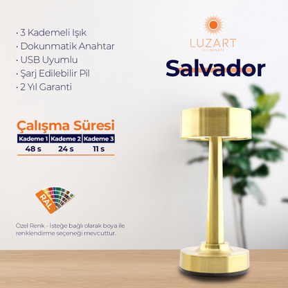 Salvador (Manyetik Şarj Kasetli)