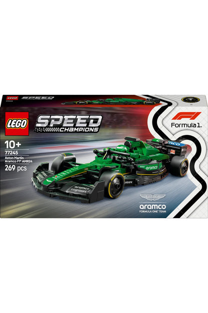 LEGO® Speed Champions Aston Martin Aramco F1® AMR24 Yarış Arabası 77245 - 10+ Oyuncak Yapım Seti (269P)