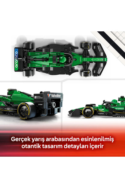 LEGO® Speed Champions Aston Martin Aramco F1® AMR24 Yarış Arabası 77245 - 10+ Oyuncak Yapım Seti (269P)